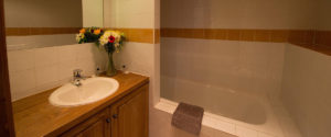 elegant bath in chalet belvedere tignes