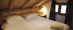 details of internal in chalet chardons tignes