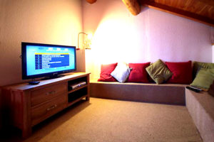 comfy and elegant living and dinning room in chalet sophia tignes