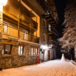 nuit de lodge de snowboard