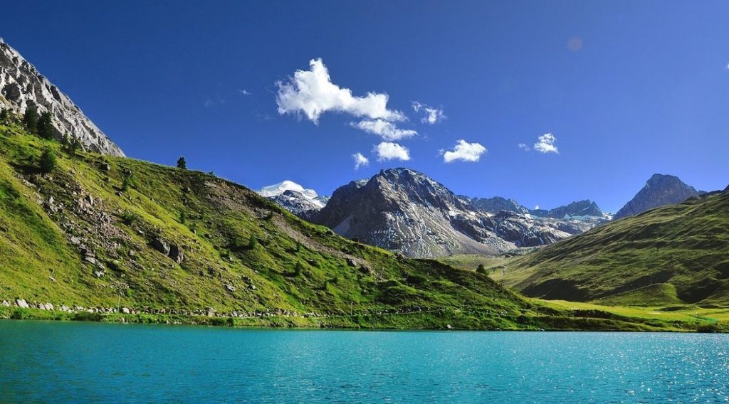 Tignes Landscape summer