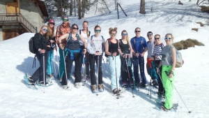 Journée du personnel en 2016 neige-chaussure à Le Monel