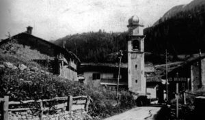 entrance to old tignes