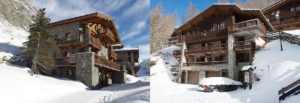 Chalets in Tignes and Val d'Isere