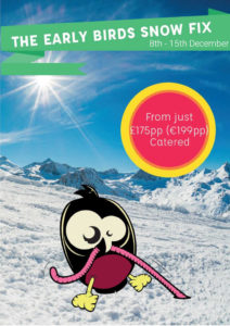 Early Bird Discounts Start of December Ski Cheap